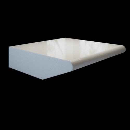 Sharks nose worktop edge detail